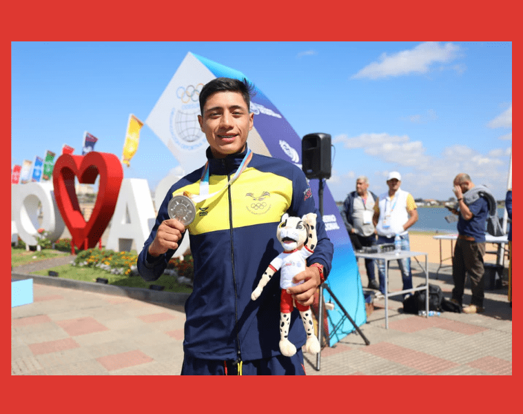 David Hurtado logra medalla de plata en los 20 km marcha de los XII Juegos Suramericanos Asunción 2022