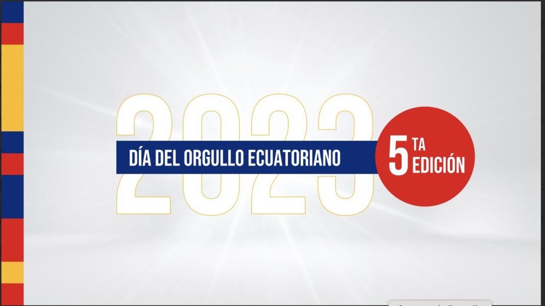 Día del Orgullo Ecuatoriano: La Campaña de la Huella Dia del orgullo ecuatoriano. campaña huella. mucho mejor ecuador. 2023. 5ta edición