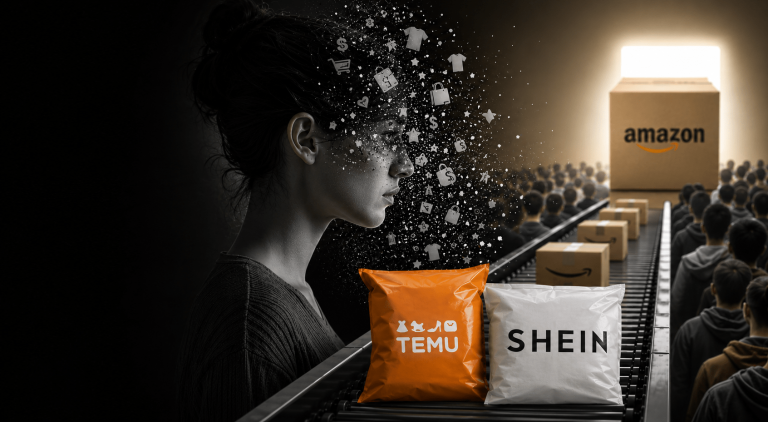 Temu y Shein no compiten con Amazon: están entrenando consumidores para dejar de valorar las marcas