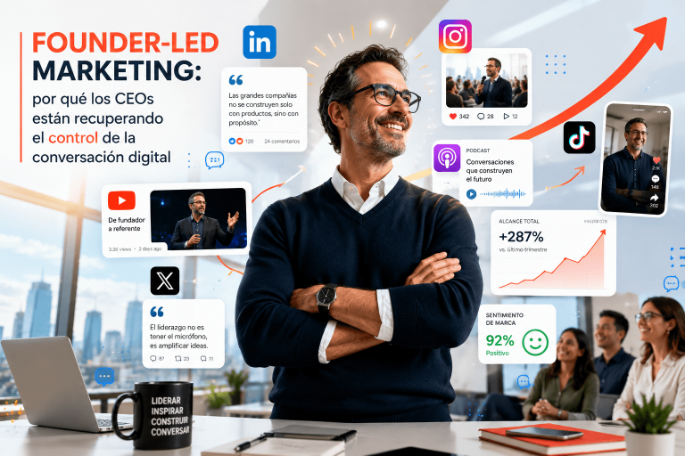 Los CEOs están recuperando el control de la conversación digital