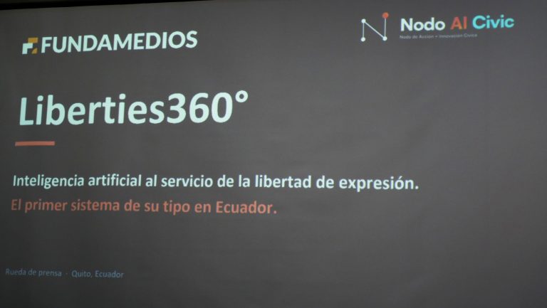 Fundamedios y Nodo IA presentan Liberties 360, una plataforma IA para monitorear amenazas contra las libertades en Ecuador y el mundo
