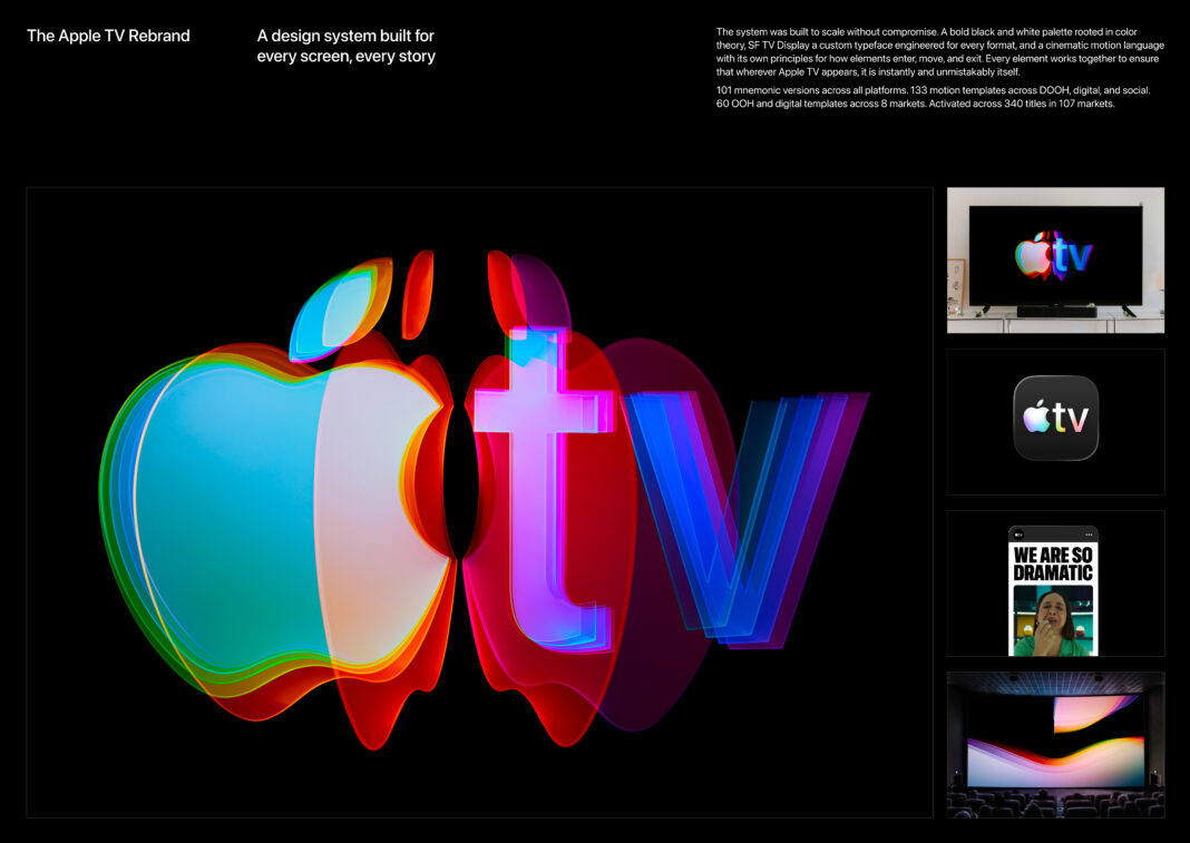 Apple TV Rebrand: cuando el diseño se comporta como cine Apple TV Rebrand: cuando el diseño se comporta como cine