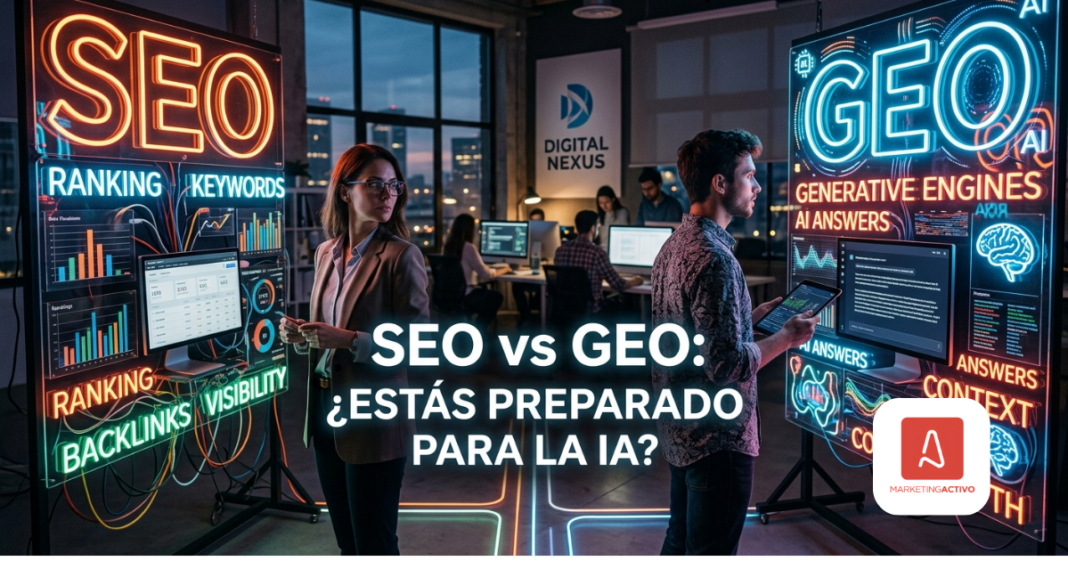 Adiós SEO, hola GEO: cómo optimizar tu marca para los resúmenes de IA Adiós SEO, hola GEO: cómo optimizar tu marca para los resúmenes de IA