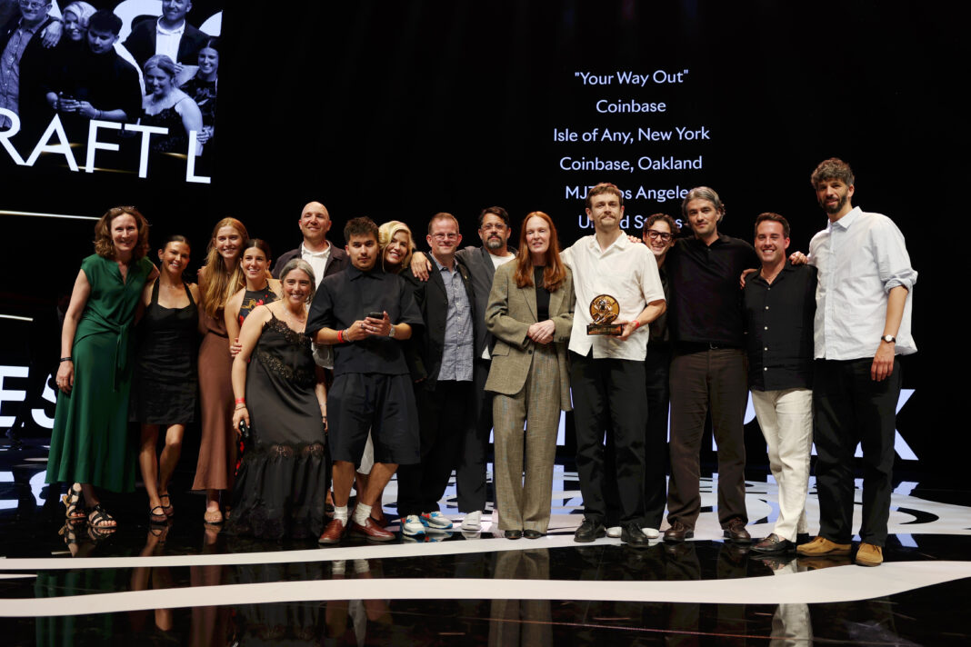 Ganadores de Film Craft: ‘Your Way Out’ de Coinbase conquista el Grand Prix Ganadores de Film Craft: ‘Your Way Out’ de Coinbase conquista el Grand Prix
