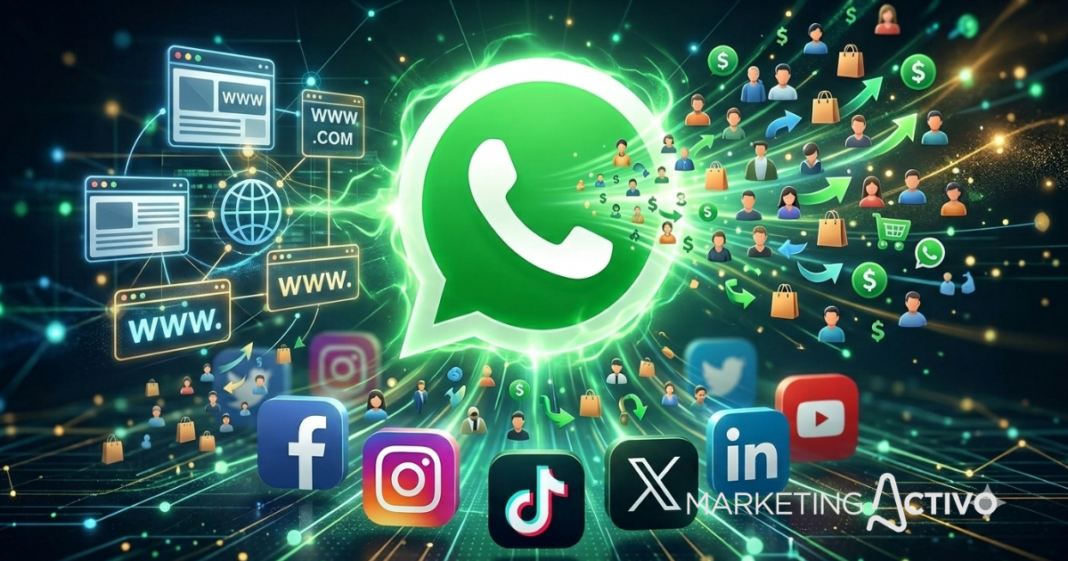 WhatsApp supera a redes sociales y páginas web como canal de captación y cierre de ventas WhatsApp supera a redes sociales y páginas web como canal de captación y cierre de ventas