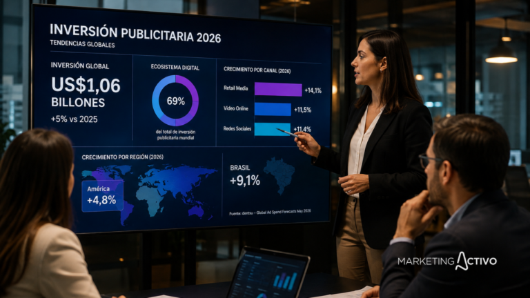 La nueva ruta del dinero publicitario: cómo se redistribuyen los presupuestos en 2026