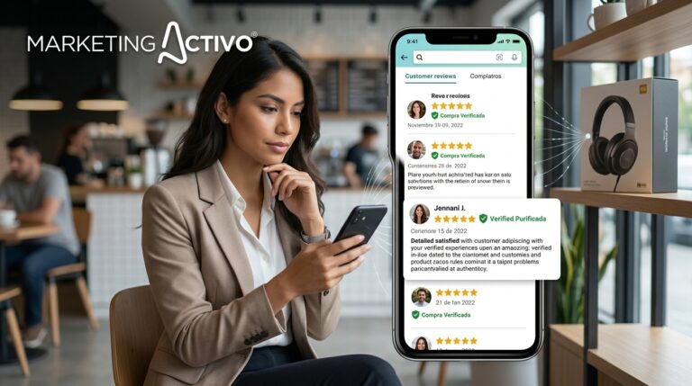 Las reseñas forman parte de la decisión antes de comprar